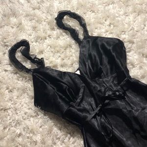 Cute black Flora dress